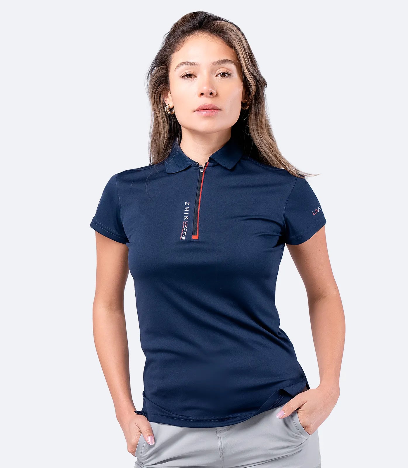 Zhik Polo Uvactive Mujer Manga Corta