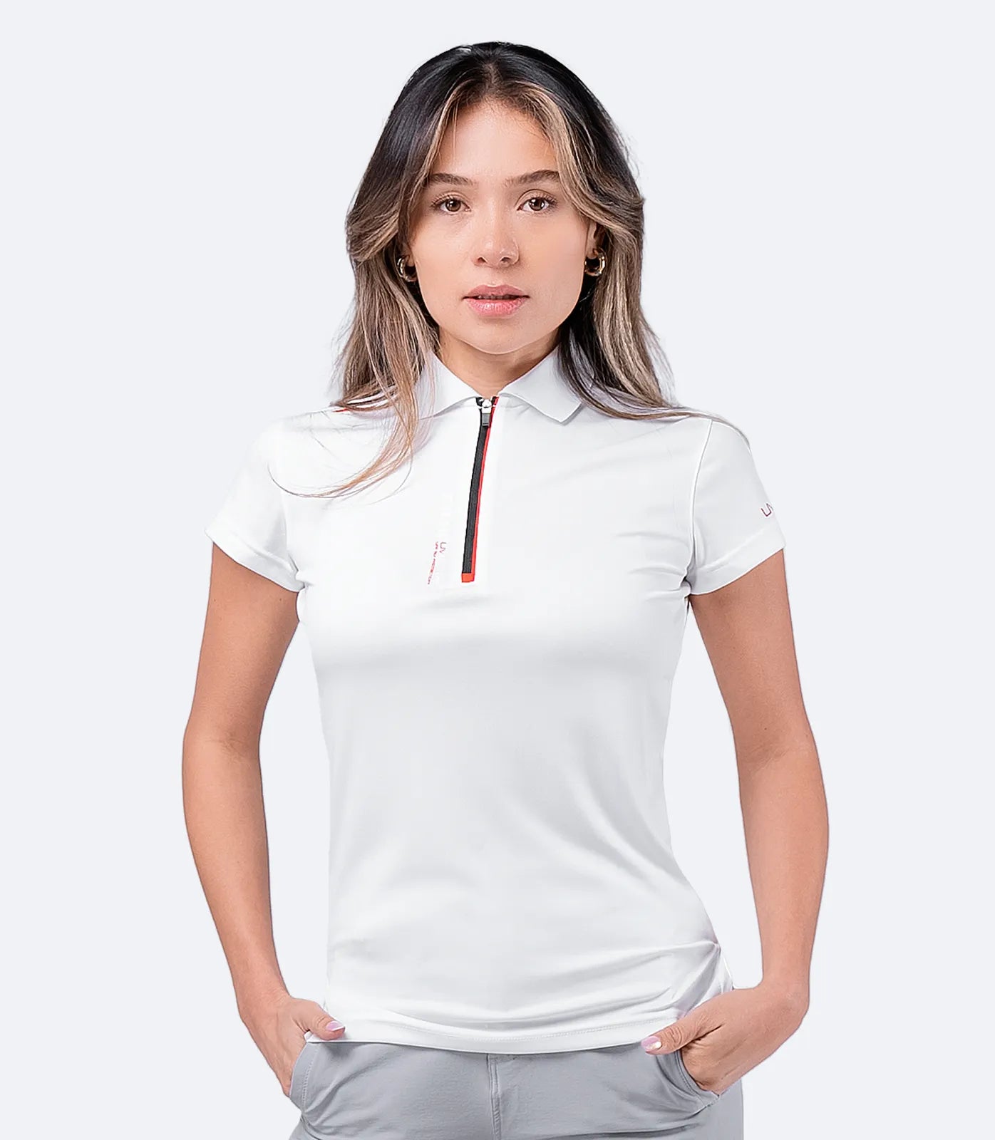 Zhik Polo Uvactive Mujer Manga Corta